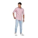 Arrow Men39s Cotton Plaid Slim Fit Shirt
