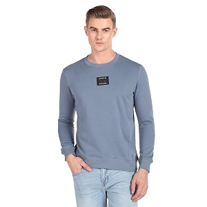 Arrow Mens Cotton Round Neck Sweatshirt