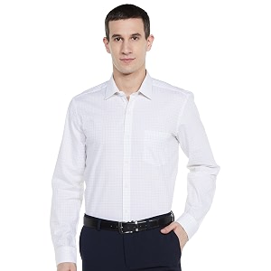 Arrow Mens Cotton Solid Slim Fit Shirt