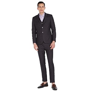 Arrow Mens Polyester Blend Self Design Formal