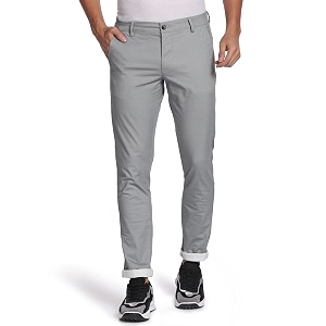 Arrow Mens Slim Fit Mid Rise Chinos