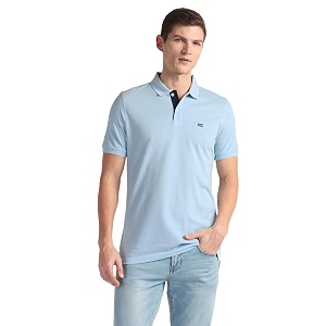 Arrow Mens Solid Half Sleeve Regular Fit
