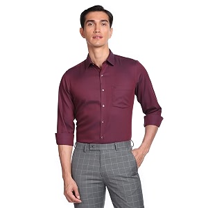 arrow men39s cotton solid regular fit shirts