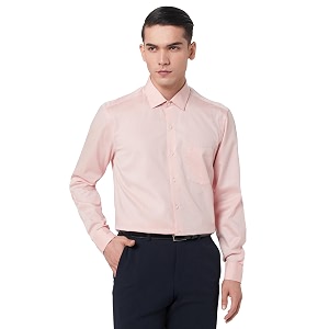 Arrow Mens Solid Slim Fit Shirt