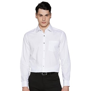 Arrow Mens Solid Slim Fit Shirt