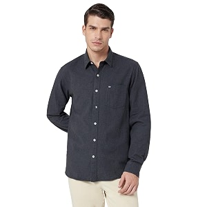 Arrow Mens Solid Slim Fit Shirt