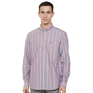 Arrow Mens Striped Slim Fit Shirt
