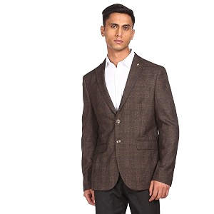 Arrow Mens Tailored Fit Formal Blazer ARACBZ5080