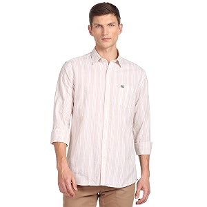 Arrow Mens Vertical Stripe Atilde -Fil Slim