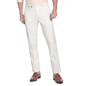 Arrow Mens Tailored Pants ARADOTR2875 Light Grey