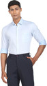 ARROW Men Printed Formal Blue Shirt