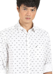 ARROW Men Regular Fit Printed Spread Collar