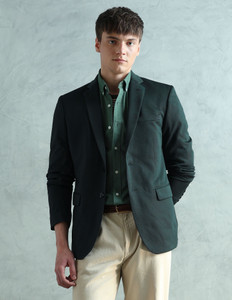 ARROW Men Self Design Single Breasted Formal