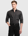 ARROW Men Slim Fit Checkered Spread Collar