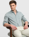 ARROW Men Slim Fit Solid Spread Collar