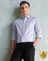 ARROW Men Striped Formal White Shirt