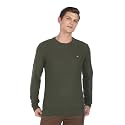 Arrow Mens Cotton Round Neck Striped Regular