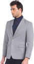 ARROW Men Striped Single Breasted Formal Blazer