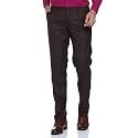 Arrow Men Mid Rise Tailored Pants