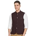 Arrow mens Bandhgala Vest Coat
