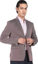 ARROW Men Self Design Single Breasted Formal