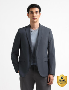 ARROW Solid Single Breasted Formal Men Blazer