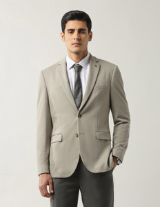 ARROW Solid Single Breasted Formal Men Blazer