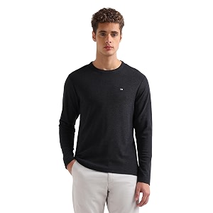 Arrow Sport Mens Textured Pure Cotton T-Shirt