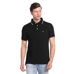 Arrow Sport Men Regular fit Cotton Solid