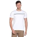 Arrow Sport Men Regular fit CottonShort Sleeves Striped Cotton T-Shirt