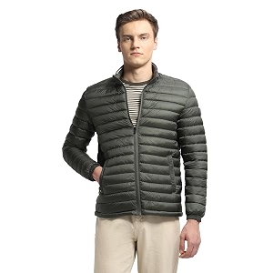 Arrow sport mens solid regular fit packable