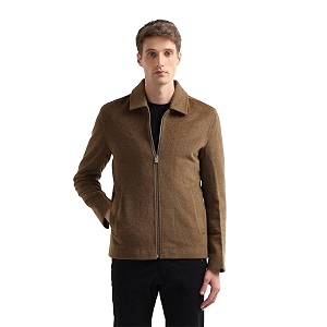 Arrow Sport Mens Solid Regular Fit Casual