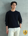 Arrow Sport Men Self Design Round Neck