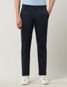 Arrow Sport Slim Fit Men Blue Trousers