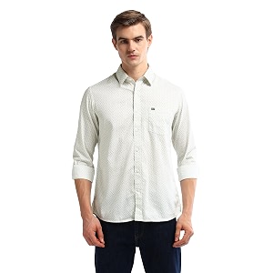 Arrow Sports Manhattan Slim Fit Cotton Shirt