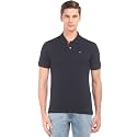 Arrow Sports Men39s Solid Regular Fit Polo