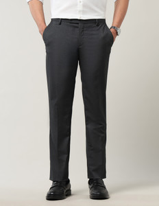 ARROW Tapered Men Grey Trousers