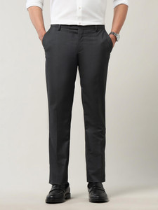 ARROW Tapered Men Grey Trousers