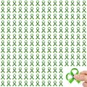 Arrowbash 200 Pcs Green Ribbon Fidget Spinners Suicide Prevention Awareness