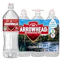 Arrowhead 100% Mountain Spring Bottled Water - 23.7 Fl Oz, 6 Pack
