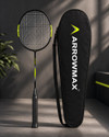 ArrowMax Jointless Badminton Racket Light Weight Aluminium