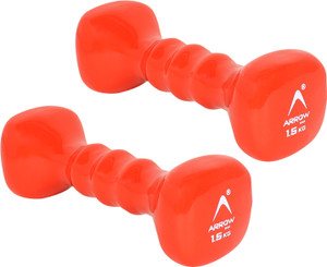 ArrowMax Vinyl Dummbell For Home Full Body