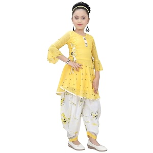 arshia fashions girls kurti and dhoti set gr00465