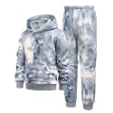 Arshiner Boys Athletic Sweatsuit Pullover Hoodie Sweatshirt and Joggers Set
