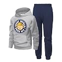 Arshiner Boys Athletic Sweatsuit Pullover Hoodie Sweatshirt and Joggers Set