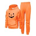 Arshiner Boys Athletic Sweatsuit Pullover Hoodie Sweatshirt and Joggers Set