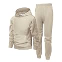 Arshiner Boys Athletic Sweatsuit Pullover Hoodie Sweatshirt and Joggers Set