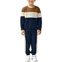 Arshiner Boys Clothes 2 Piece Pants Set Color Block Sweatsuits Fall Outfits