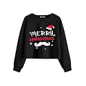 Arshiner Girls Crop Tops Kids Long Sleeve Pullover Sweatshirts Girls Cropped Crewneck Sweatshirt for Teen Girl