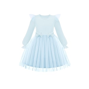 Arshiner Toddler Girls Tulle Dresses with Bow